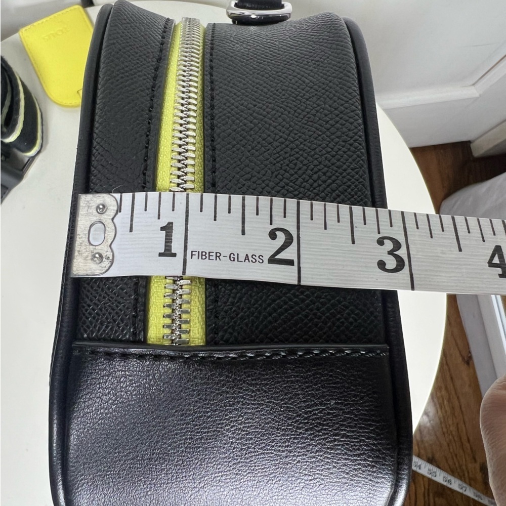 TOUS Medium Crossbody Bag With Yellow Mirrored Tassel And Removable Straps - Picture 12 of 12